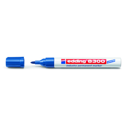 Маркер Industry Permanent е-8300 1,5-3 мм синій - e-8300/03 Edding