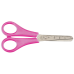 Ножиці дитячі 132мм з лінійкою, рожевий - ZB.5001-10 ZiBi