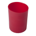 Стакан пласт. для письмового приладдя JOBMAX, червоний - BM.6351-05 Buromax