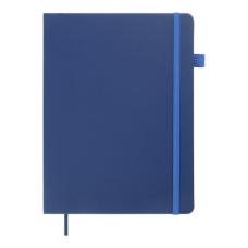 Книга записна ETALON 190*250, 96 арк., клітинка, обкл. штучна шкіра, синій