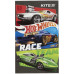 Блокнот-планшет Kite Hot Wheels HW21-195, A6, 50 листов, нелинованный HW21-195