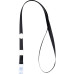 Шнурок для бейджа з силіконовим кліпом, чорний, 4551 - 4551-01-A Axent