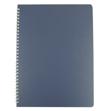 Тетрадь для записей BARK А4, 60 л.,клетка, пластиковая обложка, синяя