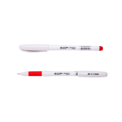 Ручка гелевая SYMPHONY,  0,5 мм, резиновый грип, пласт. корпус, красные чернила BM.8340-03