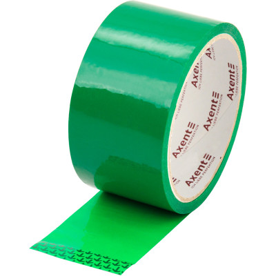Стрічка клейка пакувальна 48мм*35м, 40 мкм зелена - 3044-04-A Axent