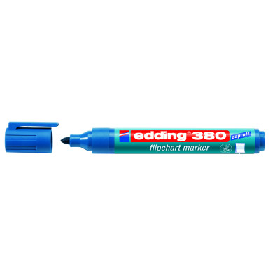 Маркер Flipchart e-380 1,5-3 мм круглый синий - e-380/03 Edding