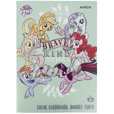 Картон цветной двусторонний Kite My Little Pony LP21-255
