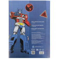 Картон белый Kite Transformers TF21-254, А4, 10 листов, папка