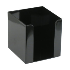 Куб для бумаги Axent Delta D4005-01, пластиковый, 90х90х90 мм, черный