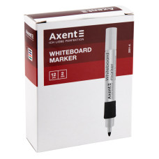 Маркер Axent Whiteboard 2551-06-A, 2 мм, круглый красный