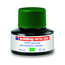 Чернила для заправки Permanent e-MTK25 зелёные
