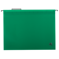 Файл подвесной пластиковый, А4, зеленый