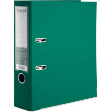 Папка-регистратор Axent Prestige+ 1722-04C-A, двусторонняя, A4, 75 мм, собранная, зеленая