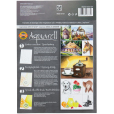 Альбом для акварели, 20 лист., A4, 320 г/м2 (эскиз)