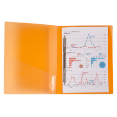 Папка-скоросшиватель Axent 1304-25-A, А4, оранжевая