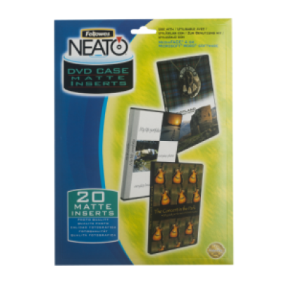 Матовые вкладыши NEATO в коробки Simline для CD/DVD дисков - f.84498 Fellowes