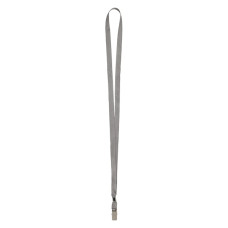 Шнурок для бейджа с металлическим клипом Axent 4532-03-A, серый