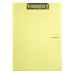 Папка-планшет с металлическим клипом Axent Pastelini 2514-26-A, A4, жёлтый - 2514-26-A Axent
