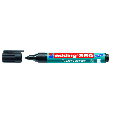Маркер Flipchart e-380 1,5-3 мм круглый чёрный - e-380/01 Edding