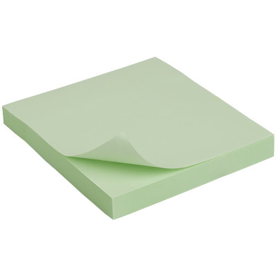 Блок паперу з липким шаром Axent Delta D3314-02, 75x75 мм, 100 аркушів, зелений - 18830 Axent