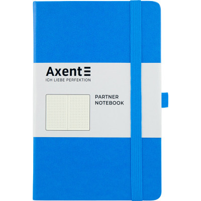 Книга записна Partner, 125*195, 96арк, крап, блакитна - 8306-07-A Axent