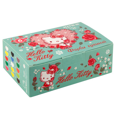 Гуаш Kite Hello Kitty, 6 кольорів HK19-062 - 623312 Kite