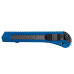 Нож канцелярский, JOBMAX, 18 мм, пластиковый корпус, синий - BM.4650 Buromax