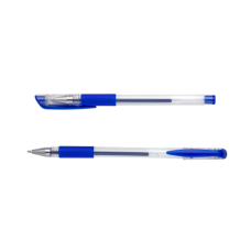 Ручка гелева JOBMAX, 0.7мм, синя