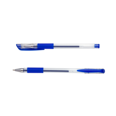 Ручка гелева JOBMAX, 0.7мм, синя - BM.8349-01 Buromax