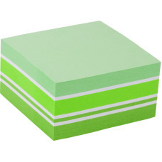Блок бумаги с липким слоем Axent 2327-71-A, 75x75 мм, 400 листов, пастельные цвета