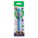 Ручка кулькова для правші з гумовим грипом, синій, блістер (1шт.) - ZB.2000-01-1 ZiBi