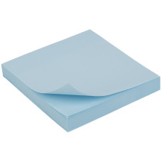 Бумага с липким слоем 75х75 100л синяя Delta 3314-04 12/120шт/уп