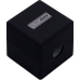 Точилка CUBE, RUBBER TOUCH, 1 отв., контейнер, пластик. корпус, 1 шт. в блистере BM.4757-1