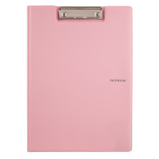Папка-планшет с металлическим клипом Axent Pastelini 2514-10-A, A4, розовый