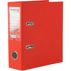 Папка-регистратор Axent Delta D1718-06C, односторонняя, A5, 75 мм, собранная, красная
