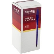 Ручка масляна Axent Delta DB2060-06, 0.7 мм, червона
