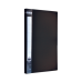 Папка пластиковая  боковым прижимом, JOBMAX, A4, черная