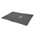 Папка пластиковая  боковым прижимом, JOBMAX, A4, черная