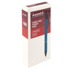 Ручка масляная автоматическая Axent Prestige AB1086-14-02, 0.7 мм, синяя