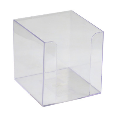 Куб для бумаги Axent Delta D4005-27, пластиковый, 90х90х90 мм, прозрачный - D4005-27 Axent