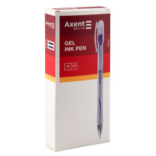 Ручка гелевая Axent Delta DG2020-02, 0.5 мм, синяя
