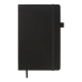 Книга записна PRIMO 125*195, 96 арк., клітинка, обкл. штучна шкіра, чорний - BM.291161-01 Buromax