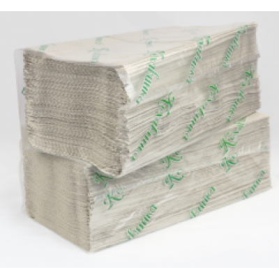 Полотенца бумажные макулатурные V-образные , 23х25 см, 170 листов, серый КОХАВИНКА - kx.50064-grey БЫТОВАЯ ХИМИЯ И ГИГИЕНА