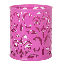 Підставка для ручок “Barocco” 84х98мм, металева, рожевий