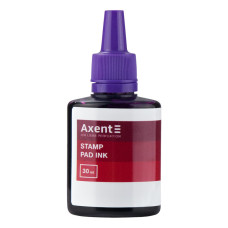 Краска штемпельная Axent 7301-11-A 30 мл, фиолетовая