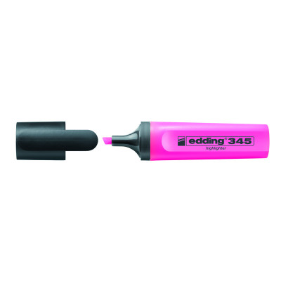 Маркер Highlighter e-345 2-5 мм клиновид. розовый - e-345/09 Edding