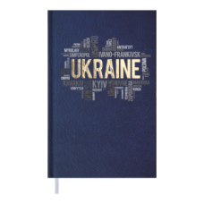 Щоденник недат. UKRAINE, A6, синій