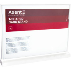 Табличка информационная Axent 6265-21-A, A4, горизонтальная, белая