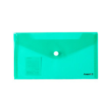 Папка-конверт на кнопці, DL, асорті