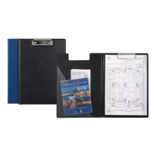 Папка-планшет с металлическим клипом Axent 2513-02-A, A4, синий